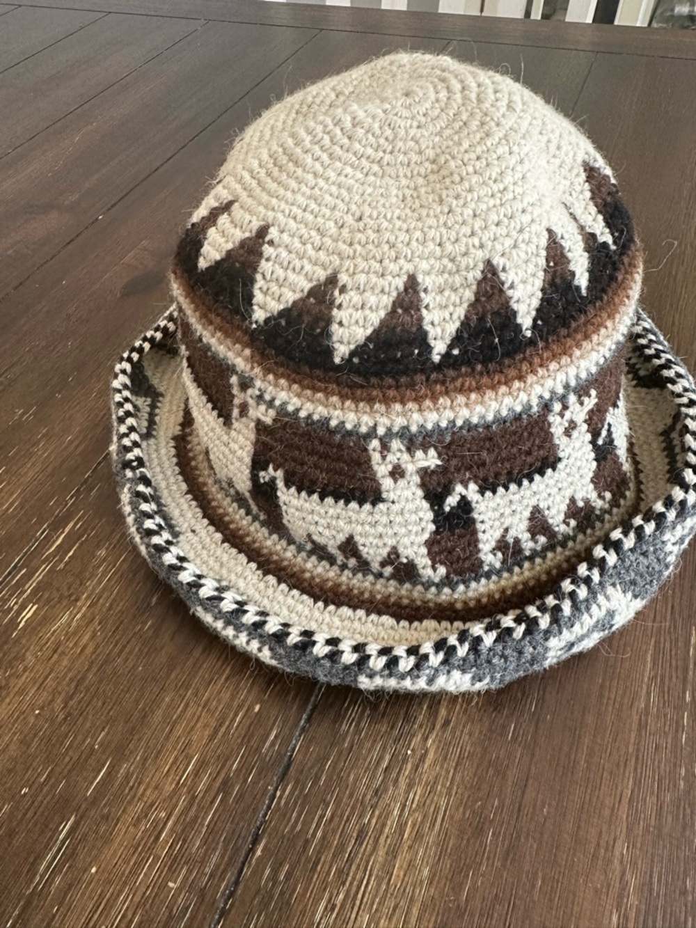 Handmade alpaca hat - Picture 2 of 10